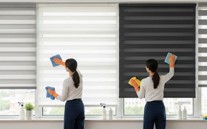How To Clean Different Types Of Roller Blinds