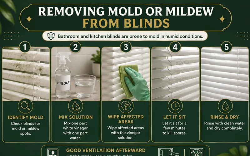 Removing Mold or Mildew From Blinds